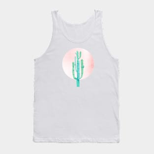 Rose Gold Cactus Sunshine Tank Top